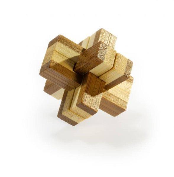 Knotty - bambusz puzzle ördöglakat