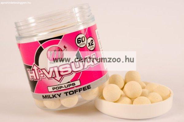 Mainline Baits High Visual Pop-Ups Milky Toffee 12Mm 50Db Lebegő Fluo Bojli
(M13011)