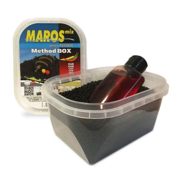 Maros Mix Method Box 2In1 Chilli Pellet+Locsoló - Csili (Mape020)