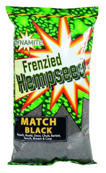 Dynamite Baits Frenzied Hempseed Kendermagos Etetőanyag Match Black 1kg (Dy451)