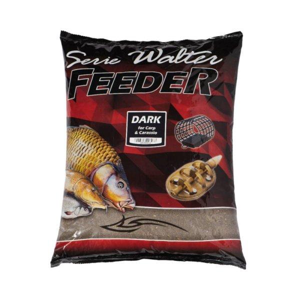 Seria Walter Feeder Dark 2kg Groundbait Feeder etetőanyag (MASW201)