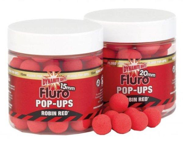 Dynamite Baits Robin Red Fluro Pop Ups & Dumbells 15mm (DY042)