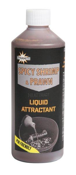 Dynamite Baits Aroma Spicy Shrimp & Prawn Liquid Attractant 500ml (DY1262) Rák