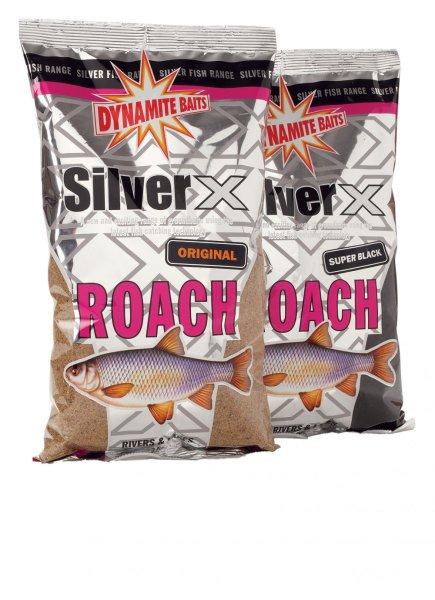 Dynamite Baits Silver X Roach Super Black 1kg etetőanyag (SX506)