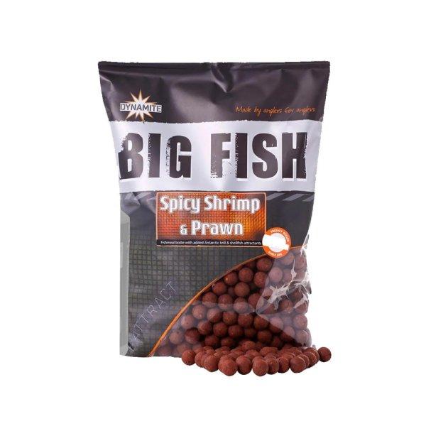 Dynamite Baits Big Fish Spicy Shrimp & Prawn Boilie bojli 15mm 1,8kg (DY1504)