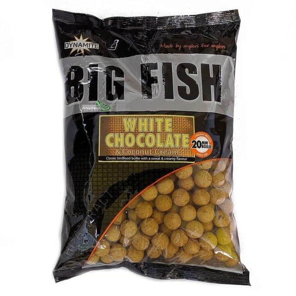 Dynamite Baits Big Fish White Chocolate & Coconut Creme Bojli 20mm 1,8kg
(DY1502)