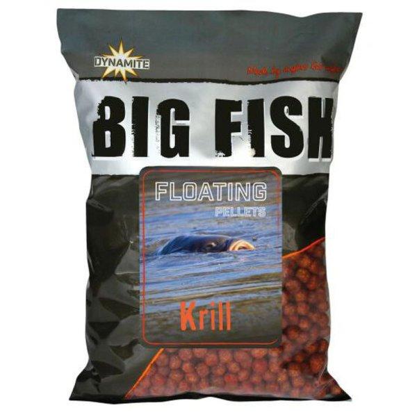 Dynamite Baits Big Fish Floating Pellets Krill 1,1kg 11mm lebegő pellet
(DY1480)