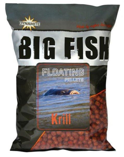 Dynamite Baits Big Fish Floating Pellets Sweet Tiger 1,1kg 11mm lebegő pellet
(DY1481) édes tigrismogyoró