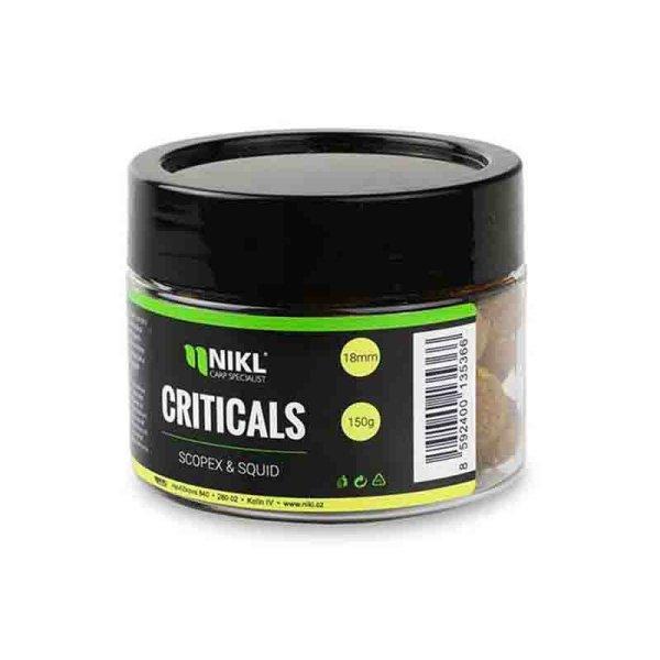 Nikl Carp Specialist - Criticals Scopex Squid Wafters bojli - 24mm - 150g
(2035380)