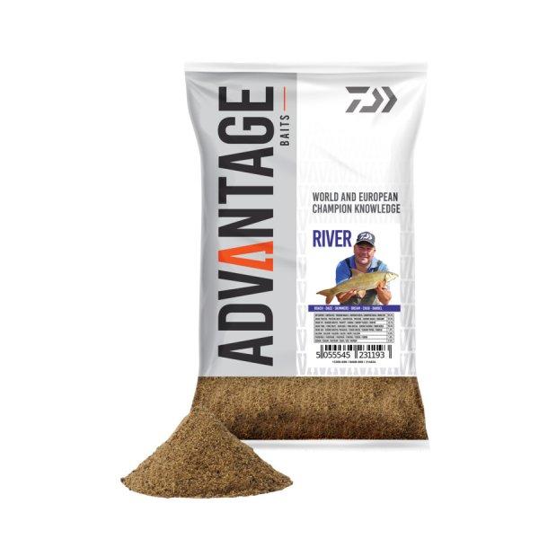 Daiwa Advantage Baits Feeder Fishing Groundbait River 1kg etetőanyag
(13300-008) New