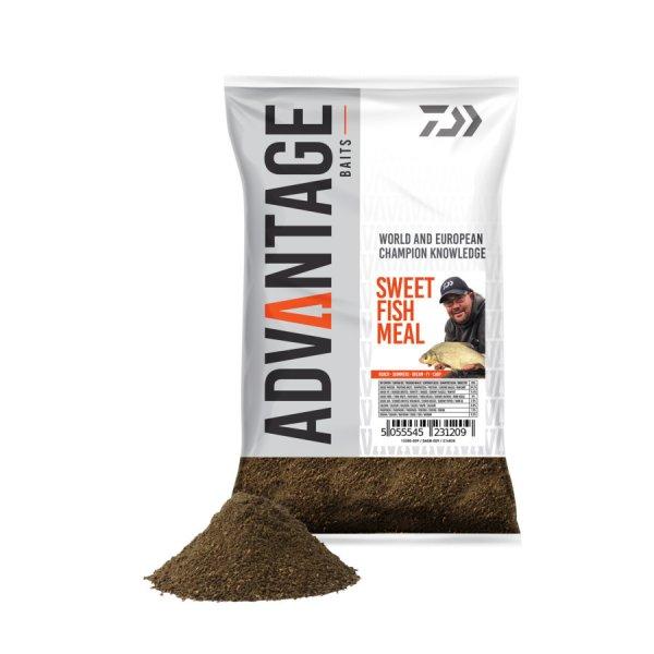 Daiwa Advantage Baits Feeder Fishing Groundbait Sweet Fishmeal 1kg etetőanyag
(13300-009)