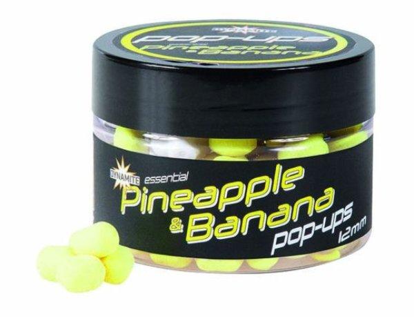 Dynamite Baits Bojli Fluro Pop-Up Pineapple & Banana bojli 12mm (DY1616)
Ananász és Banán