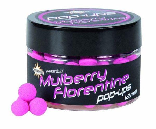 Dynamite Baits Bojli Fluro Pop-Up Mulberry & Florentine bojli 12mm (DY1614) eper
ízben