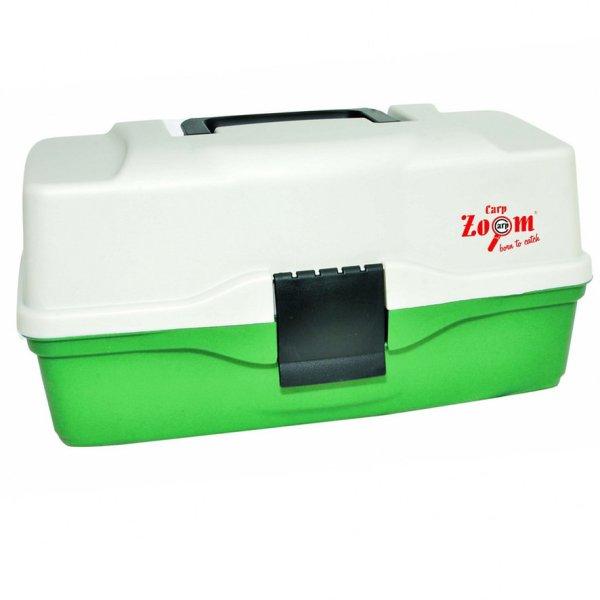 Carp Zoom Standard Tackle Box multifunkciós horgászláda 3 fiókos
39x18,5x19cm (CZ8517)