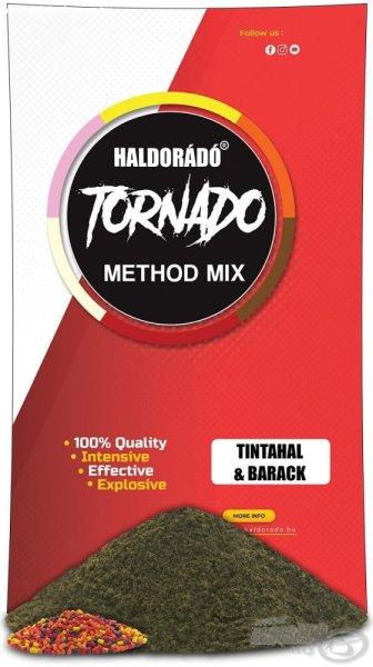 Haldorádó Tornado Method Mix - Tintahal & Barack etetőanyag 500g