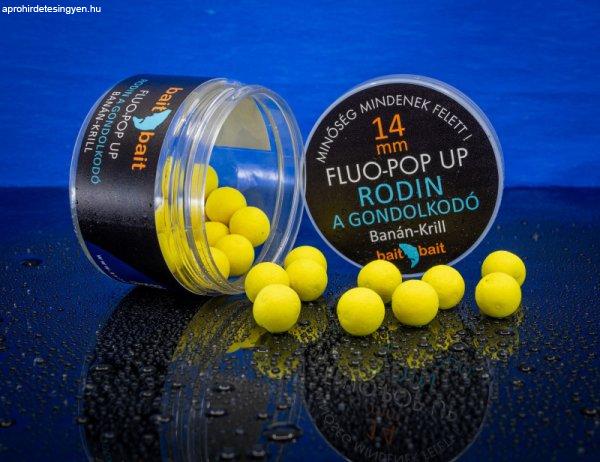 Baitbait Rodin Fluo Pop Up bojli 16mm 50g - Banán-Rák-Máj