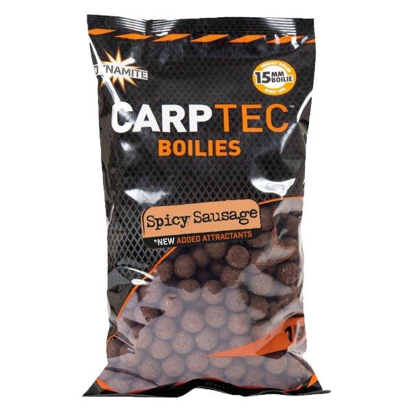 Dynamite Baits Carptec Spicy Sausage 1,8kg 15mm bojli (DY1768) fűszeres
kolbász