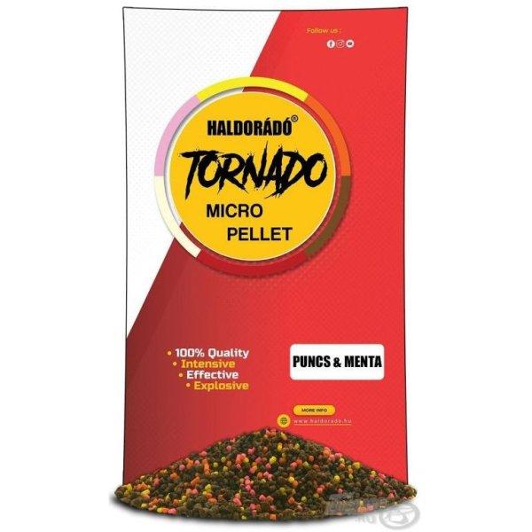 HALDORÁDÓ TORNADO Micro Pellet - Puncs & Menta 400g