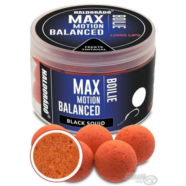 HALDORÁDÓ MAX MOTION Boilie Balanced 20 mm - Fekete Tintahal 70g