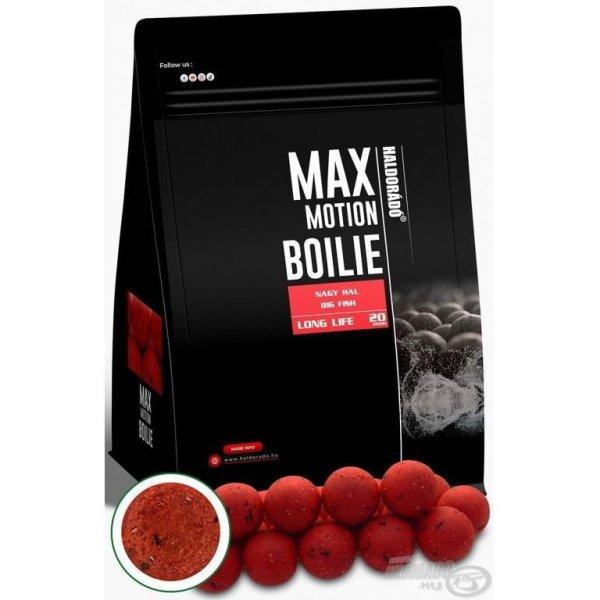 HALDORÁDÓ MAX MOTION Boilie Long Life 20 mm 800g - Nagy Hal