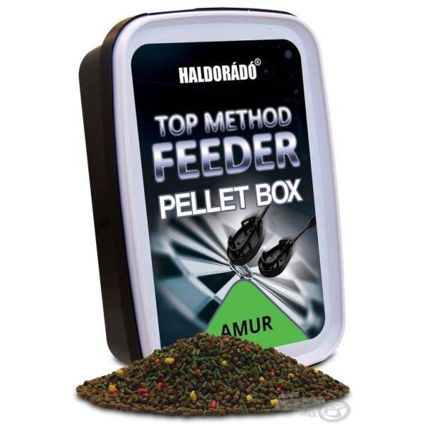 HALDORÁDÓ Top Method Feeder Pellet Box - AMUR 400g