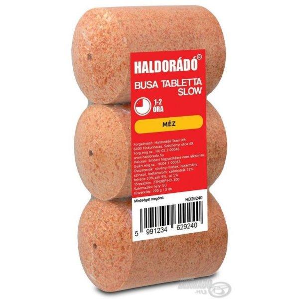 HALDORÁDÓ Busa tabletta Slow - Méz 200g 3db