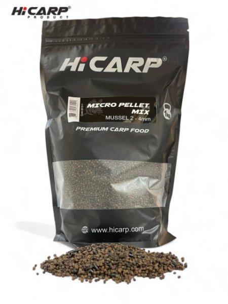 HiCarp Micro Pellet Mix Mussel 2-4mm 1kg (901911)