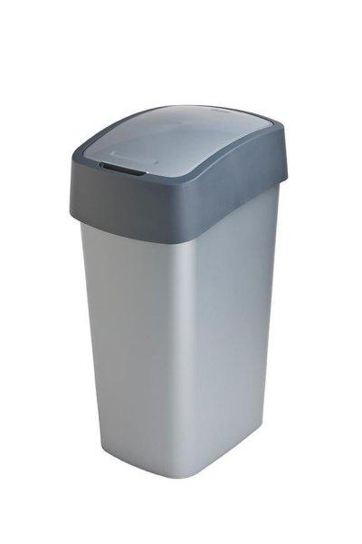 Horse Curver® PACIFIC FLIP BIN 45L, 37,6x29,4x65,3 cm, antracit/het, szemetes