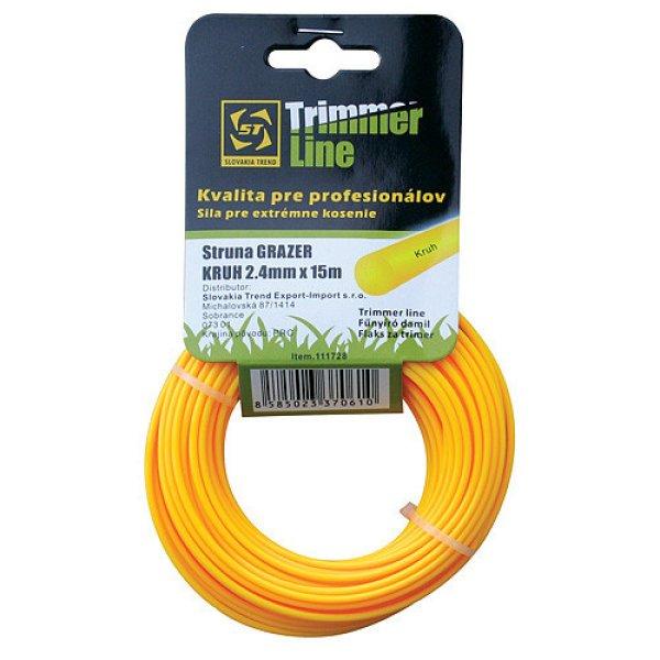 Grazer Pro fűnyíró damil 1,3 mm, 15 m, kerek