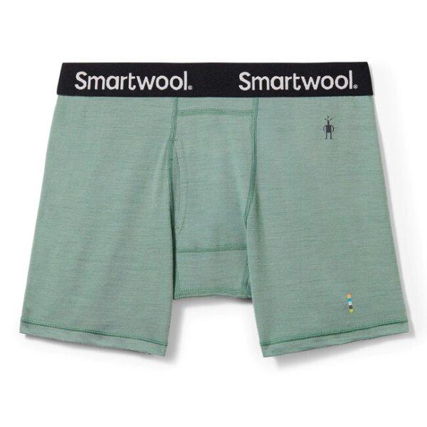 Smartwool Férfi boxer M MERINO BOXER BRIEF BOXED, sage