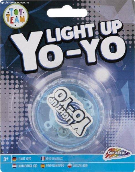 Világító Yo-Yo, kék Grafix