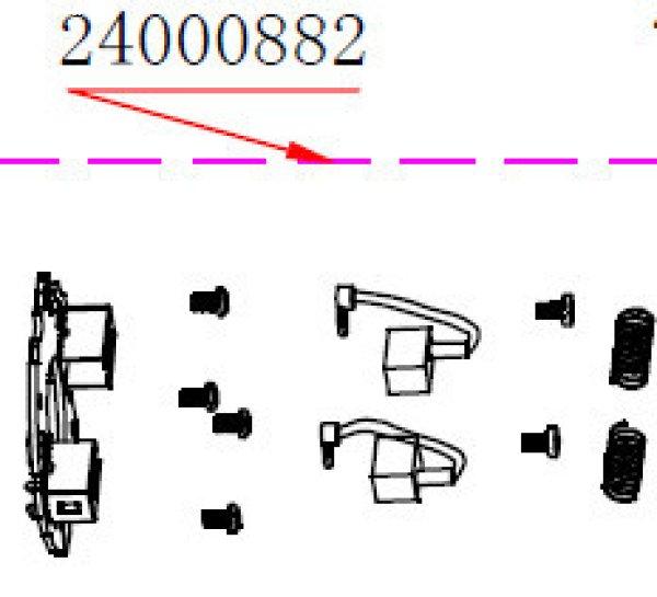 Haswing Osapian, Cayman B55, T55 szénkefe házzal HSW