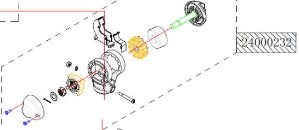 Haswing Osapian kar billentő mechanizmus HSW