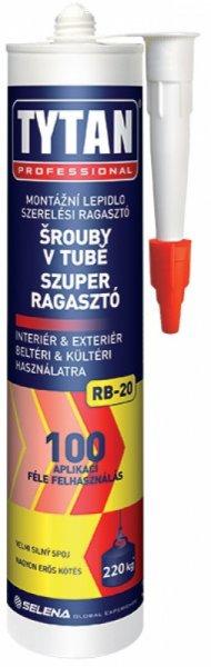 Szerelési ragasztó RB-20 oldószeres TYTAN 310 ml