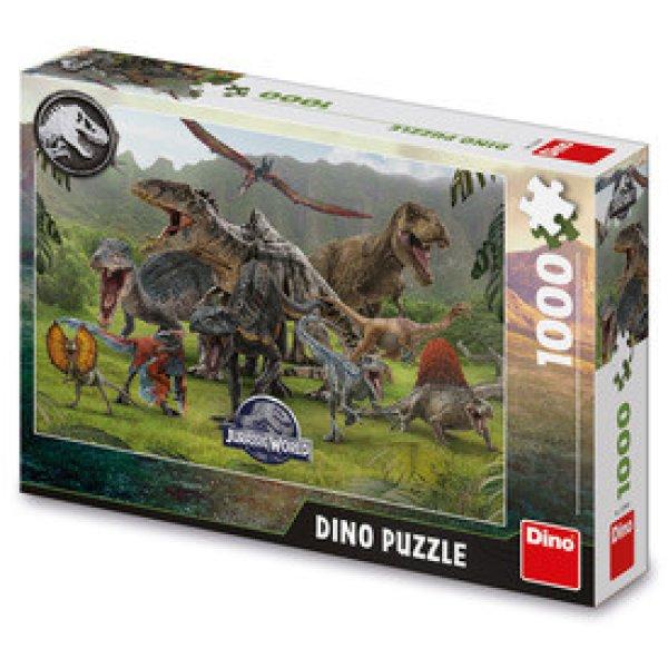 Puzzle 1000 db - Jurassic world