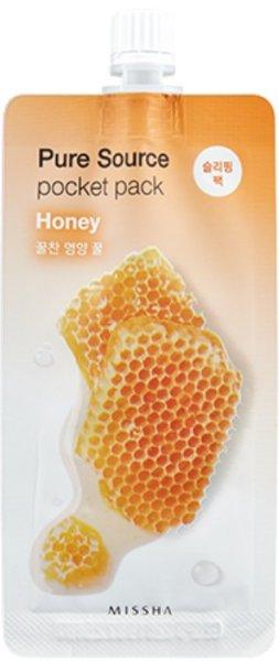 Missha Éjszakai arcmaszk Honey Pure Source (Pocket Pack) 10 ml