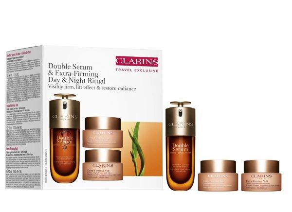 Clarins Ajándékcsomag Double Serum & Extra-Firming Day & Night Ritual