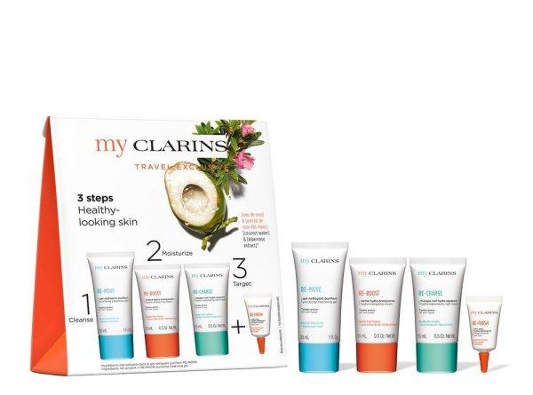 Clarins Ajándékkészlet 3 Steps Healthy Looking Skin