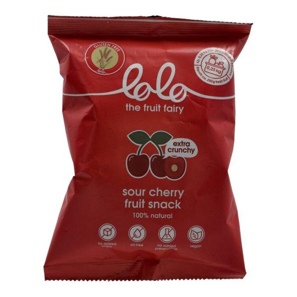 LOLO SZÁRÍTOTT MEGGY SNACK 25G