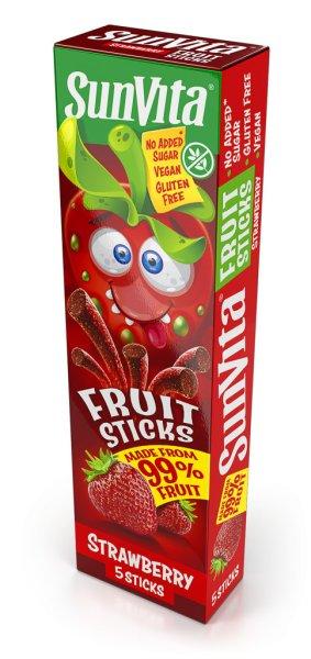 Sunvita fruit sticks eper 5 db 100 g