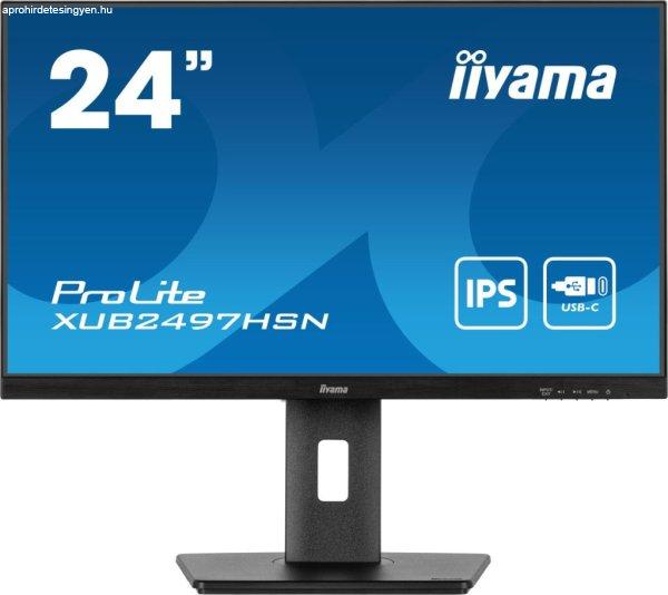 iiyama 24" ProLite XUB2497HSN-B2 IPS LED