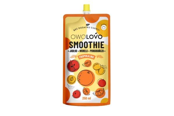 Owolovo gyümölcspüré alma-narancs-sárgabarack smoothie 200 g