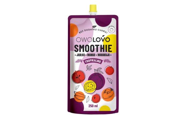 Owolovo gyümölcspüré alma-mangó-maracuja smoothie 200 g