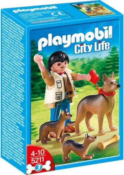 Playmobil 5211 - Kutyasétáltatás Német juhászokkal