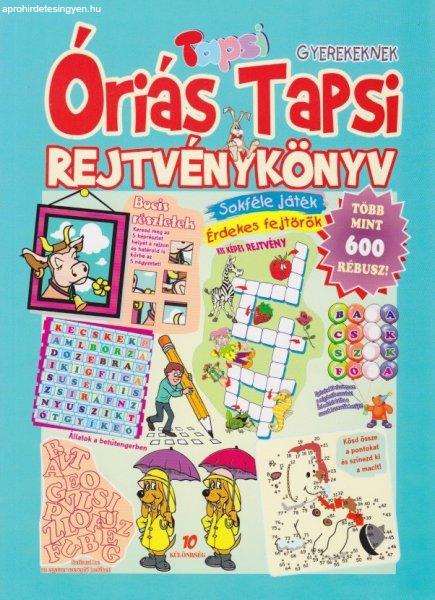 Óriás Tapsi rejtvénykönyv Antikvár belülről makulátlan