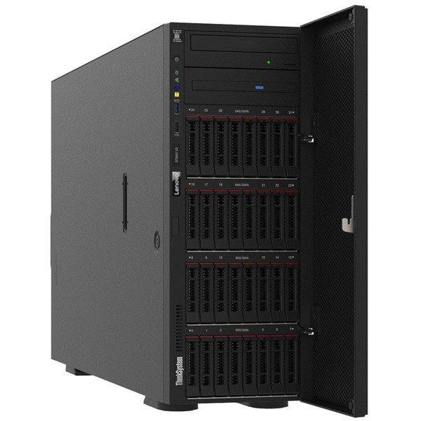 LENOVO torony szerver - ST650 V2 (2.5"), 1x 16C 4314 2.4GHz, 1x32GB, NoHDD,
9350-8i, XCC E, 1x1100W.