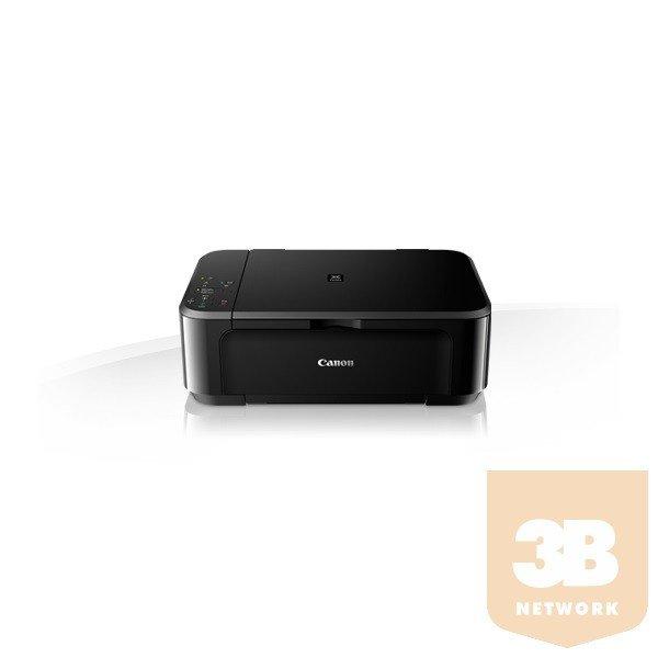 CANON Tintasugaras MFP NY/M/S PIXMA MG3650S, színes, USB/WIFI, A4, FF
9,9kép/p, Színes 5,7kép/p, 4800x1200dpi, Fekete