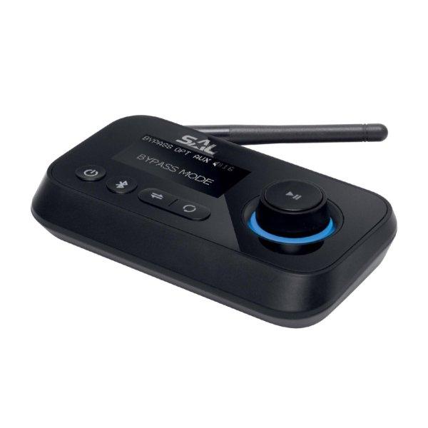 SAL BTRC 1000 sztereó streaming box, ByPass, digitális-analóg átalakító, 2
BT eszköz, USB-C, Toshlink