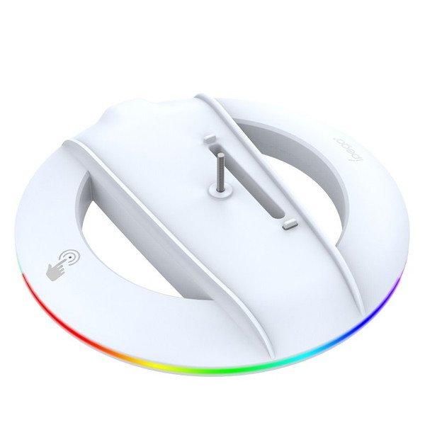 iPega P5S025S Vertikális állvány RGB PS5 Slim/PS5 Pro White