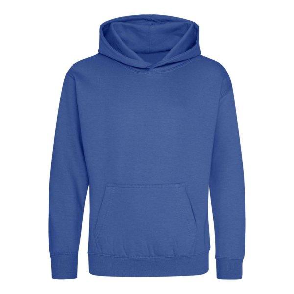 Just Hoods Gyerek kapucnis pulóver AWJH001J, Royal Blue-3/4